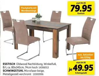 SCONTO Esstisch oder schwingstuhl Angebot