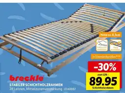 SCONTO Breckle stabiler schichtholzrahmen Angebot
