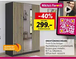 SCONTO Drehtürenschrank Angebot