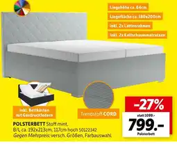 SCONTO Polsterbett Angebot