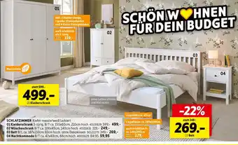SCONTO Schlafzimmer Angebot