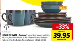 SCONTO Peill + putzler kombiservice „assenza“ Angebot