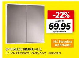 SCONTO Spiegelschrank Angebot