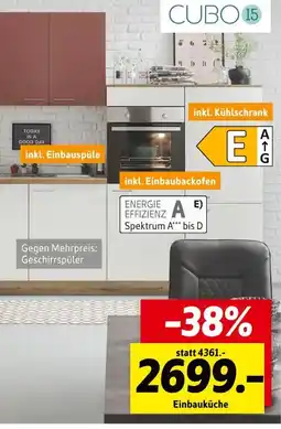 SCONTO Cubo einbauküche Angebot