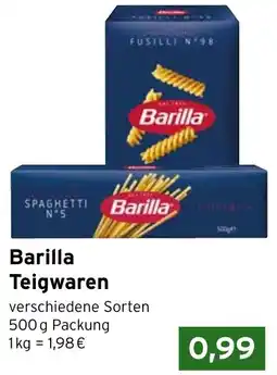 CAP Markt Barilla Teigwaren Angebot