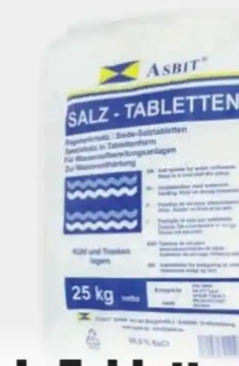 B1 Discount Baumarkt Asbit Salztabletten Angebot