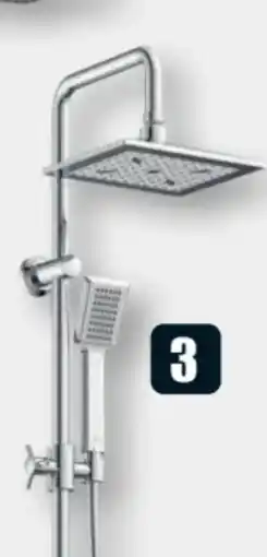 B1 Discount Baumarkt Überkopf Brausestangen-Set Easy Cool Angebot