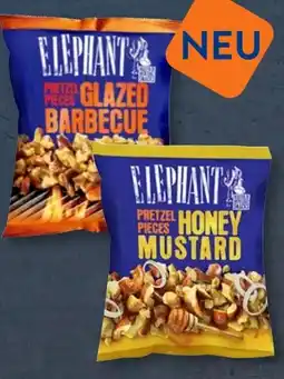 Aldi Süd Elephant Snacks Pretzel Pieces Honey Mustard Angebot