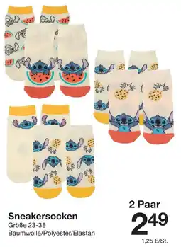 Zeeman Sneakersocken Angebot