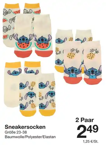 Zeeman Sneakersocken Angebot