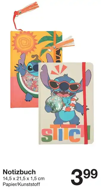 Zeeman Notizbuch Angebot
