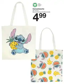Zeeman Canvastasche Angebot