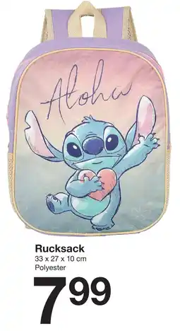 Zeeman Rucksack Angebot