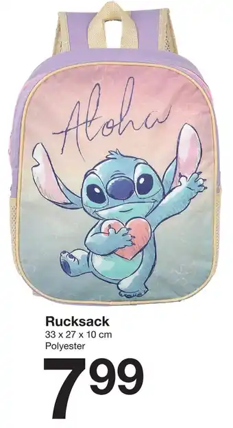 Zeeman Rucksack Angebot