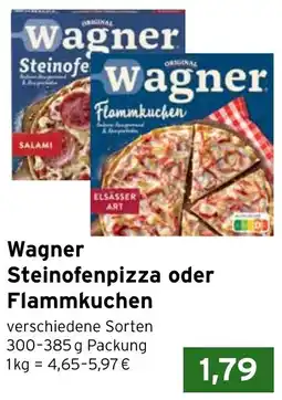 CAP Markt Wagner Steinofenpizza oder Flammkuchen Angebot