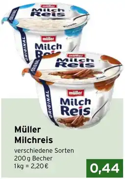 CAP Markt Müller Milchreis Angebot