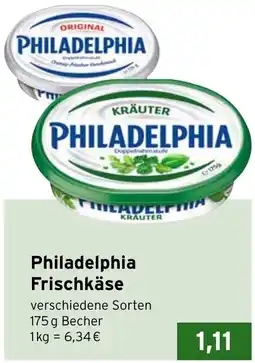 CAP Markt Philadelphia Frischkäse Angebot
