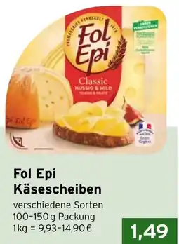 CAP Markt Fol Epi Käsescheiben Angebot