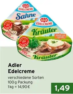 CAP Markt Adler Edelcreme Angebot