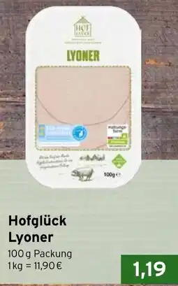 CAP Markt Hofglück Lyoner Angebot