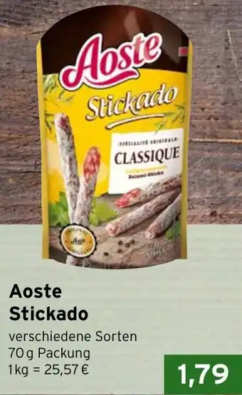 CAP Markt Aoste Stickado Angebot