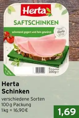 CAP Markt Herta Schinken Angebot