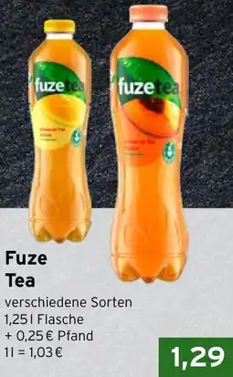 CAP Markt Fuze Tea Angebot