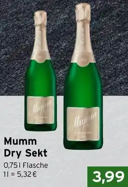 CAP Markt Mumm Dry Sekt Angebot
