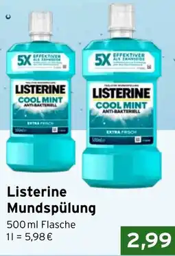 CAP Markt Listerine Mundspülung Angebot
