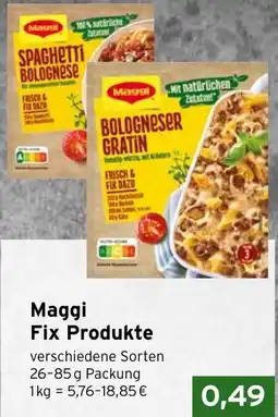 CAP Markt Maggi Fix Produkte Angebot