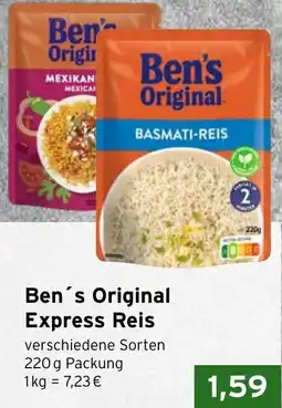CAP Markt Ben's Original Express Reis Angebot