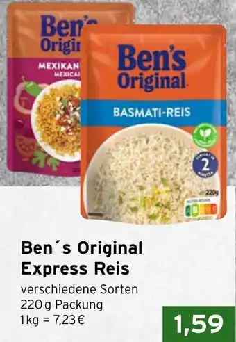 CAP Markt Ben's Original Express Reis Angebot