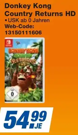 expert Techno Land Donkey Kong Country Returns HD Angebot