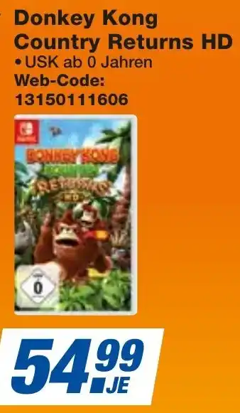 expert Techno Land Donkey Kong Country Returns HD Angebot