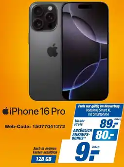 expert Techno Land Apple iPhone 16 Pro Angebot