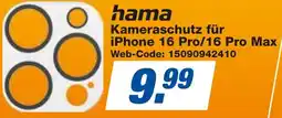 expert Techno Land hama Kameraschutz für iPhone 16 Pro/16 Pro Max Angebot
