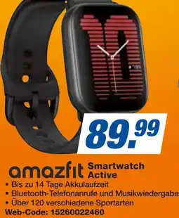 expert Techno Land amazfit Smartwatch Active Angebot