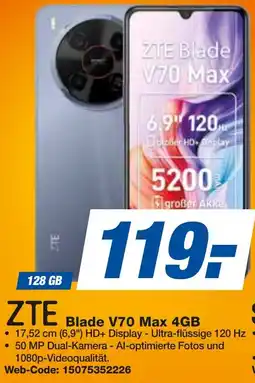 expert Techno Land ZTE Blade V70 Max 4GB Angebot