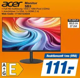 expert Techno Land acer Monitor SB3 Angebot
