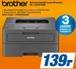 expert Techno Land brother Schwarzweiß-Laserdrucker HL-L2447DW Angebot