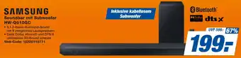 expert Techno Land SAMSUNG Soundbar mit Subwoofer HW-Q610GC Angebot
