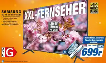 expert Techno Land SAMSUNG GU 75 DU 8079 UXZG Angebot