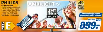 expert Techno Land PHILIPS 65 PUS 8949 Angebot