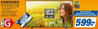 expert Techno Land SAMSUNG GU 65 DU 8079 UXZG Angebot