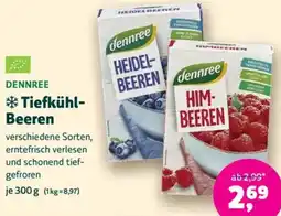 Biomarkt DENNREE Tiefkühl Beeren Angebot