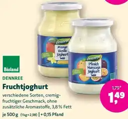 Biomarkt DENNREE Fruchtjoghurt Angebot