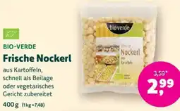 Biomarkt BIO-VERDE Frische Nockerl Angebot