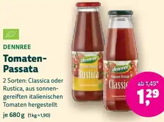 Biomarkt DENNREE Tomaten Passata Angebot