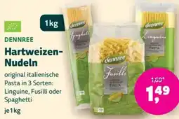 Biomarkt DENNREE Hartweizen Nudeln Angebot