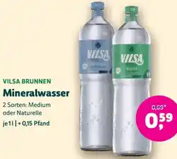 Biomarkt VILSA BRUNNEN Mineralwasser Angebot